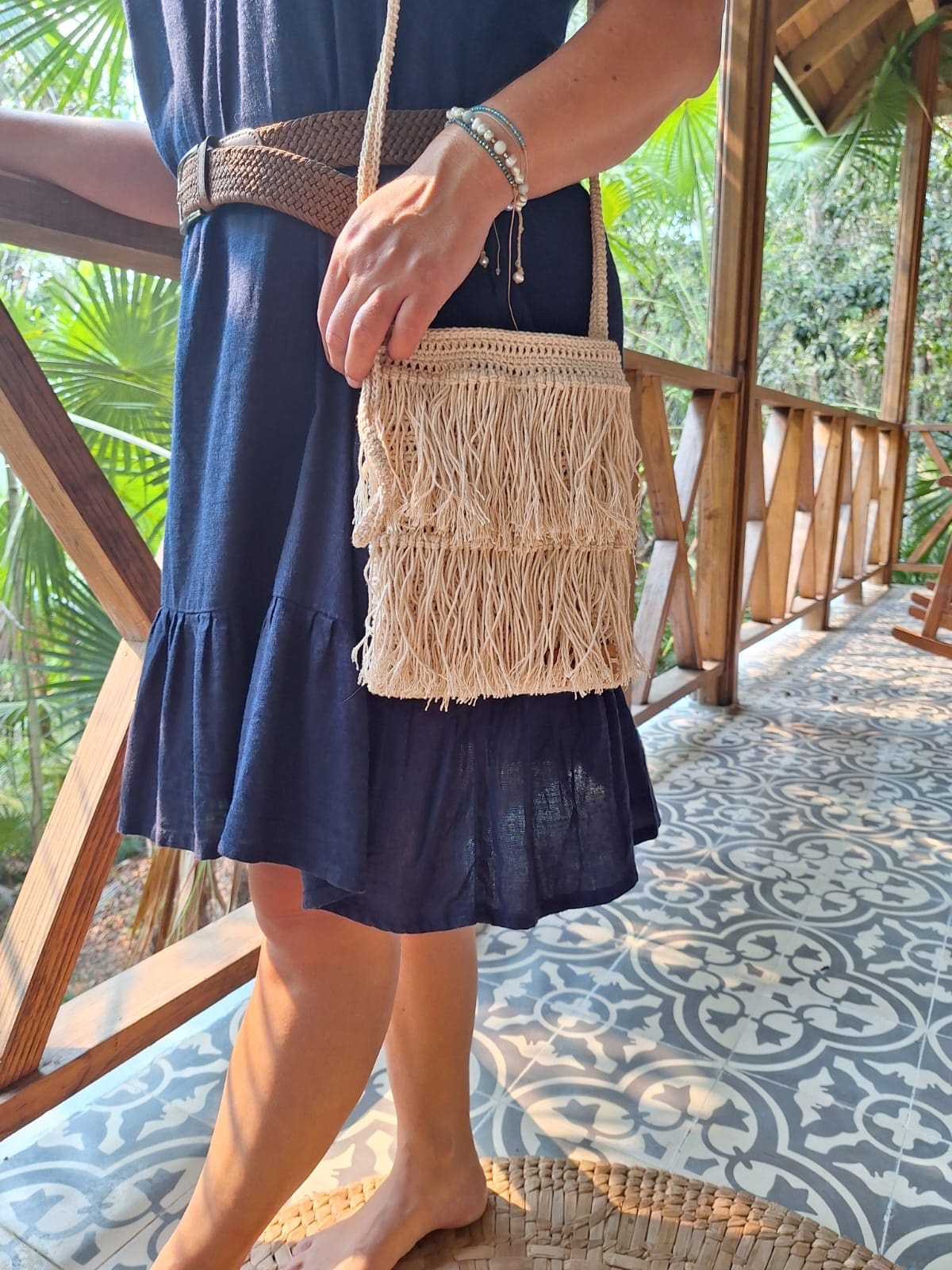 Lili fringed bag