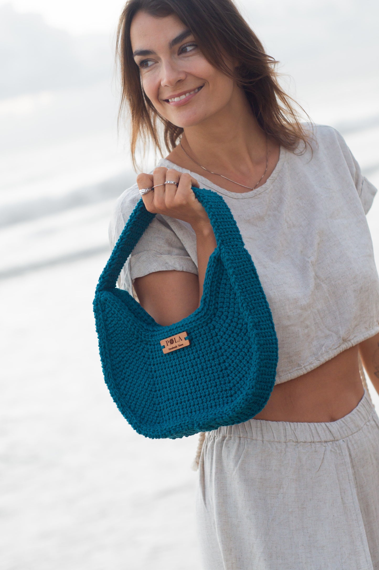 bolso crochet luna