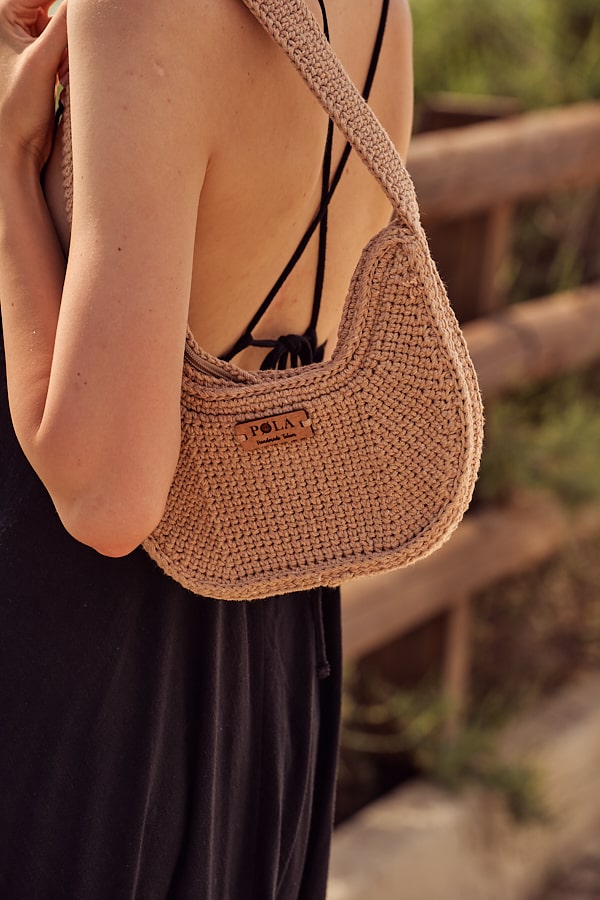 bolso crochet luna